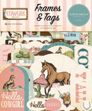 Carta Bella, Frames & Tags, Cowgirl (CBCG436025)