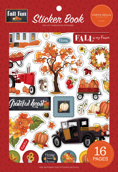 Carta Bella Sticker Book, Fall Fun