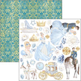 Ciao Bella, 12"x12" Double-Sided Pattern Paper Pack 90lb 8/Pkg, Midnight Spell