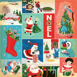 Echo Park, A Very Merry Christmas, Double-Sided Cardstock 12"X12", Christmas Festivities Journaling Cards (TMCBVMC72006)