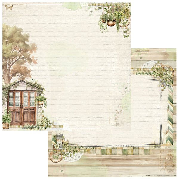 49 and Market, Cottagecore, Double-Sided Cardstock 12"X12", Remember