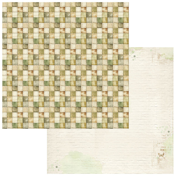 49 and Market, Cottagecore, Double-Sided Cardstock 12"X12", Yesteryear