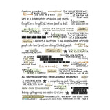 49 And Market, Rub-On Transfer Set 6"X8" Cottagecore, Kitchen Edition (CC-29697)