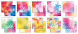 Craft Consortium, Double-Sided Paper Pad 6"X6" 40/Pkg, Pigment Infusions, 20 Designs