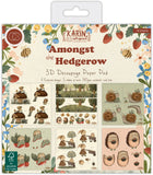 Craft Consortium 3D Decoupage 8"X8" Pad 18/Pkg, Amongst The Hedgerow