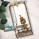 Creative Expressions, Pre Cut Rubber Stamp By Andy Skinner, Botology, Spread A Little Kindness (CEASR065)