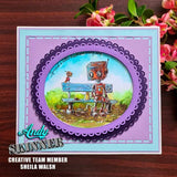 Creative Expressions, Pre Cut Rubber Stamp By Andy Skinner, Botology, Spread A Little Kindness (CEASR065)