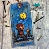 Creative Expressions, Pre Cut Rubber Stamp By Andy Skinner, Botology, Time Together (CEASR067)