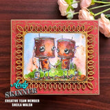 Creative Expressions, Pre Cut Rubber Stamp By Andy Skinner, Botology, Better Together (CEASR069)