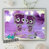 Creative Expressions, Pre Cut Rubber Stamp By Andy Skinner, Botology, Better Together (CEASR069)