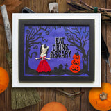 Creative Expressions,  Craft Dies By Sue Wilson, Halloween Bride Of Frankie