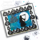 Creative Expressions,  Craft Dies By Sue Wilson, Halloween Jack-O-Lantern