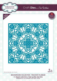 Creative Expressions, Craft Dies by Sue Wilson, Background Collection, Peacock Plumage