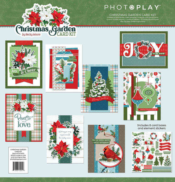 PhotoPlay Card Kit, Christmas Garden