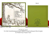 Impression Obsession, Clear Stamp, Handstamped Pooh