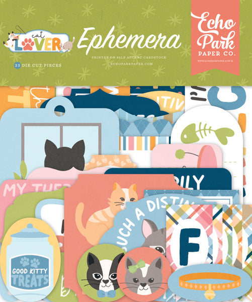 Echo Park, Ephemera, Cat Lover (CL506024)