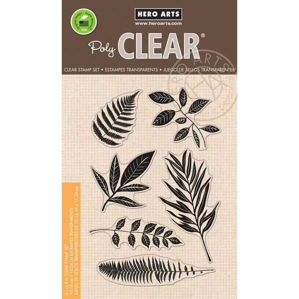 Hero Arts, Stamp Your Own Plant, Clear Stamps