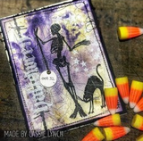Tim Holtz Cling Stamps 7"X8.5", Trick Or Treat (CMS050)
