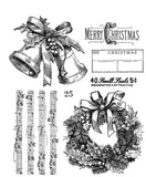 Tim Holtz Cling Stamps 7"X8.5", Department Store (CMS458)
