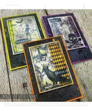 Stampers Anonymous, Tim Holtz Cling Stamp 2.5"X3.5", Skull (COM003)