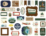 Echo Park Cardstock Ephemera 33/Pkg, Icons, Call Of The Wild