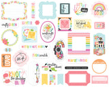 Echo Park Cardstock Ephemera 34/Pkg, Craft Room (CRM492024)