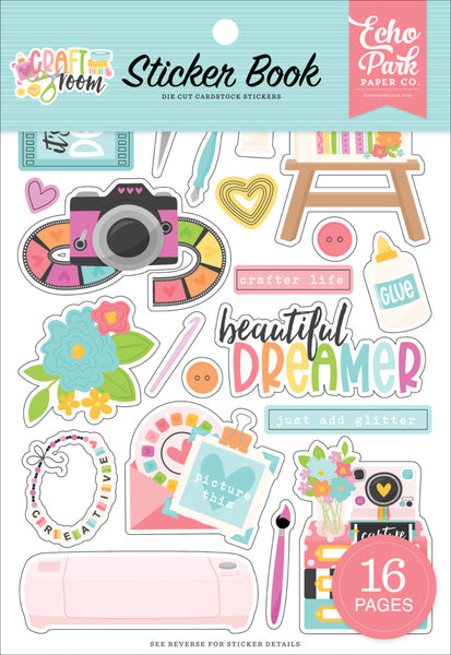 Echo Park Sticker Book, Craft Room