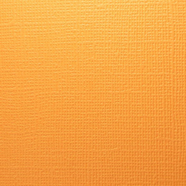 Prism Studio, 12X12 Whole Spectrum "Canvas" Series Textured Cardstock, Marmalade (CS-6739)