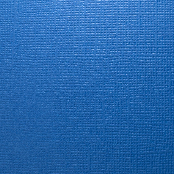 Prism Studio, 12X12 Whole Spectrum "Canvas" Series Textured Cardstock, Ultramarine Blue (CS-6814)