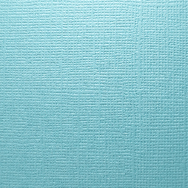 Prism Studio, 12X12 Whole Spectrum "Canvas" Series Textured Cardstock, Mediterranean Blue (CS-6852)
