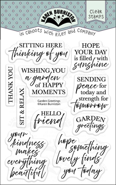Karen Burniston, Clear Stamps, Tool Time Sayings (CS036)
