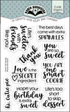 Karen Burniston, Clear Stamps, Sweet Life Sayings (CS039)