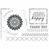 Kaisercraft, Clear Stamps 4x6", Miss Betty