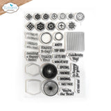 Elizabeth Craft Clear Stamps, Phrases & Dingbats
