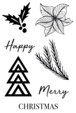 Kaisercraft Clear Stamp 6"X4", Starry Night