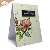 Elizabeth Crafts Clear Stamps, Floral Branches & Sentiments (CS405)