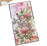 Elizabeth Crafts Clear Stamps, Floral Branches & Sentiments (CS405)