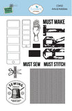 Elizabeth Craft Clear Stamps, Arts & Hobbies (CS452)