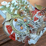 Elizabeth Craft Designs, Stamp And Die Set, Small Doilies & Tabs (CSD384)