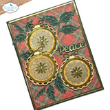 Elizabeth Craft Designs, Stamp And Die Set, Small Doilies & Tabs (CSD384)