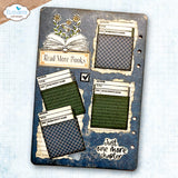 Elizabeth Craft Designs, Stamp And Die Set, Book Lover (CSD453)