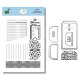 Elizabeth Craft Designs, Stamp And Die Set, Layered Tags (CSD455)