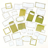 49 And Market, Color Swatch: Grove Envelope Bits, 37 pcs.