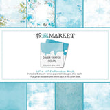 49 And Market Collection Pack 12"X12", Color Swatch: Ocean