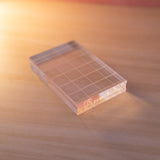 Prism Studio, Acrylic Stamping Block (with Grips), Rectangle, 2" X 3" (CT-AB01)