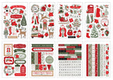 Echo Park Sticker Book, Christmas Time