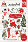 Echo Park Sticker Book, Christmas Time