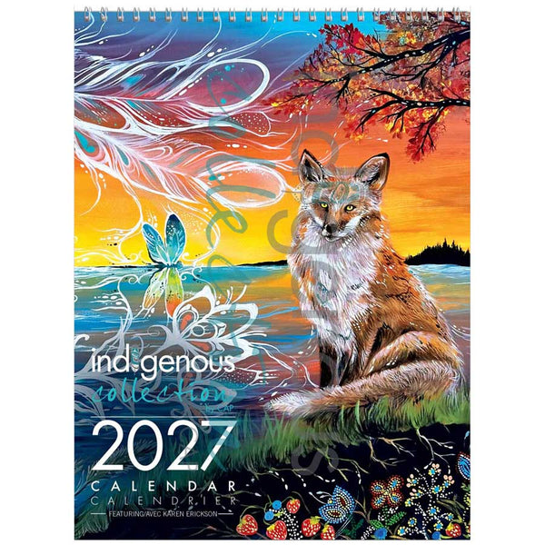 Indigenous Collection, 2027 Wall Calendar by Karen Erickson