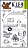Riley & Company, Clear Stamps, Dress Up Riley, Camping Accessories