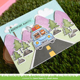 Lawn Fawn, Lawn Cuts Custom Craft Die, On The Road (LF3178)